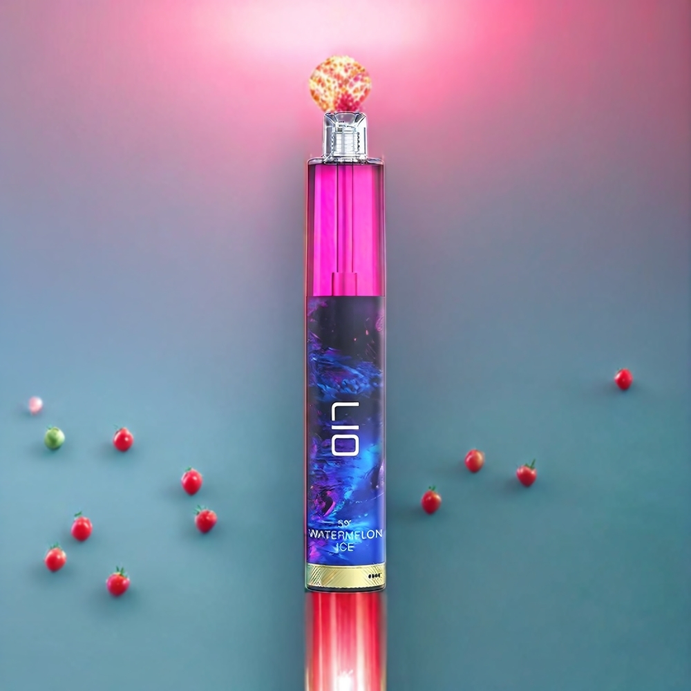 LIO Max Mesh 3000 Puffs Disposable Vape Watermelon Ice New Zealand Wholesale 10mL 50mg Dual Airflow