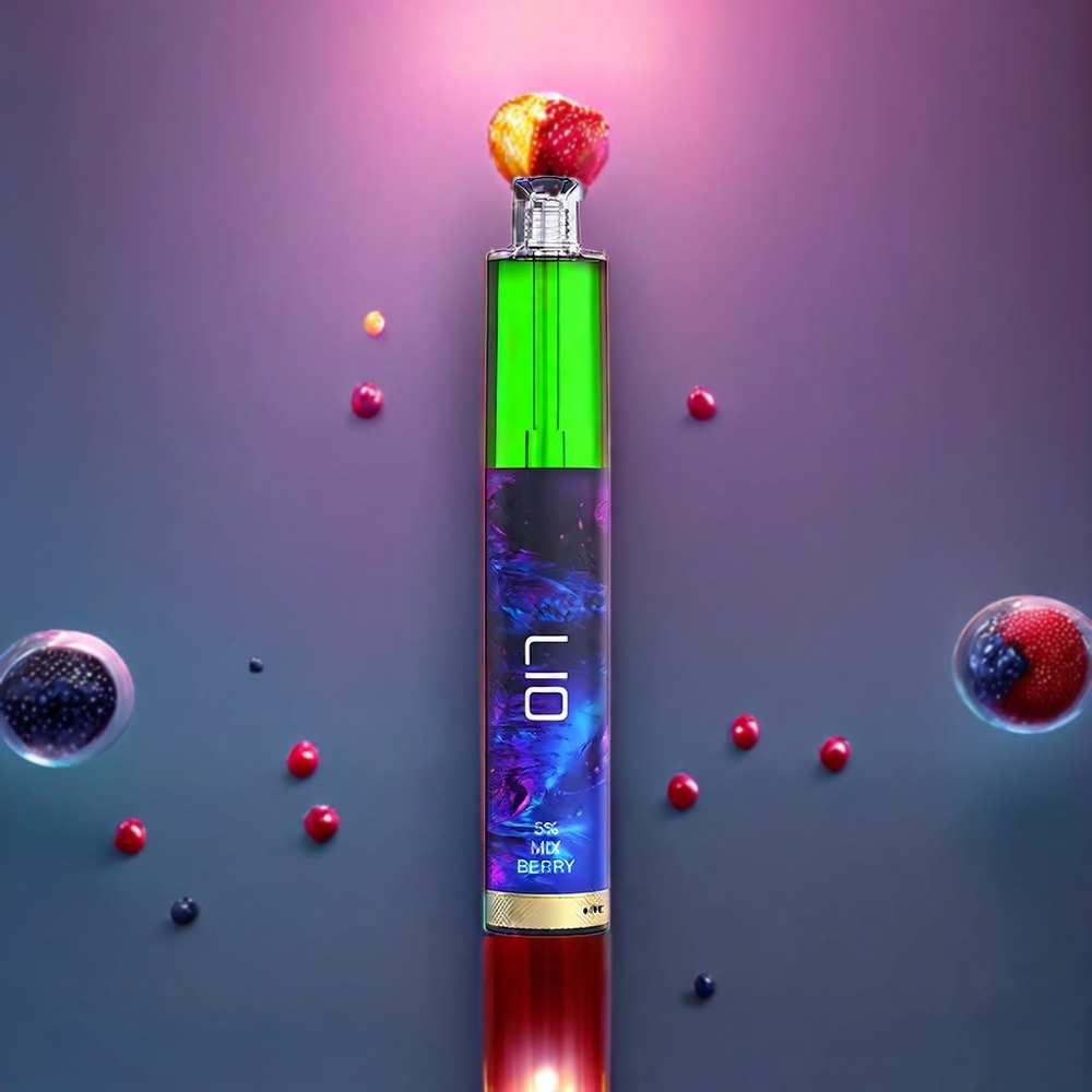 LIO Max Mesh 3000 Puffs New Zealand Wholesale Disposable Vape Mix Berry 10mL 50mg Stainless Steel