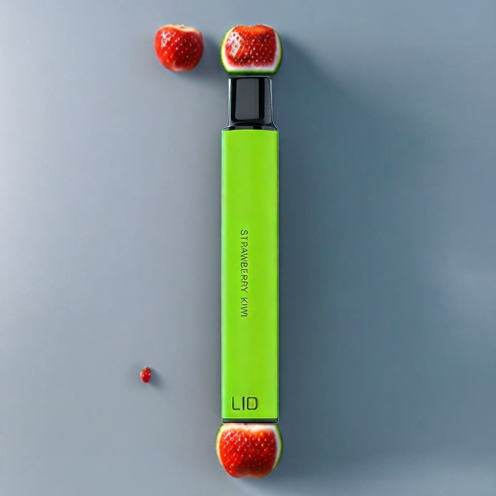 LIO Mini 600 Puffs 400mAh 2ml 1 Ohm NI80 Disposable Vape Strawberry Kiwi New Zealand Wholesale