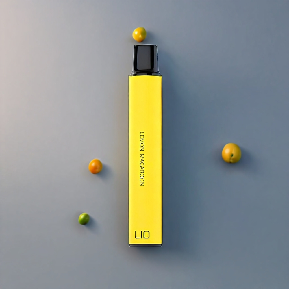 LIO Mini 600 Puffs Disposable Vape Lemon Macaroon 400mAh 2ml New Zealand Wholesale