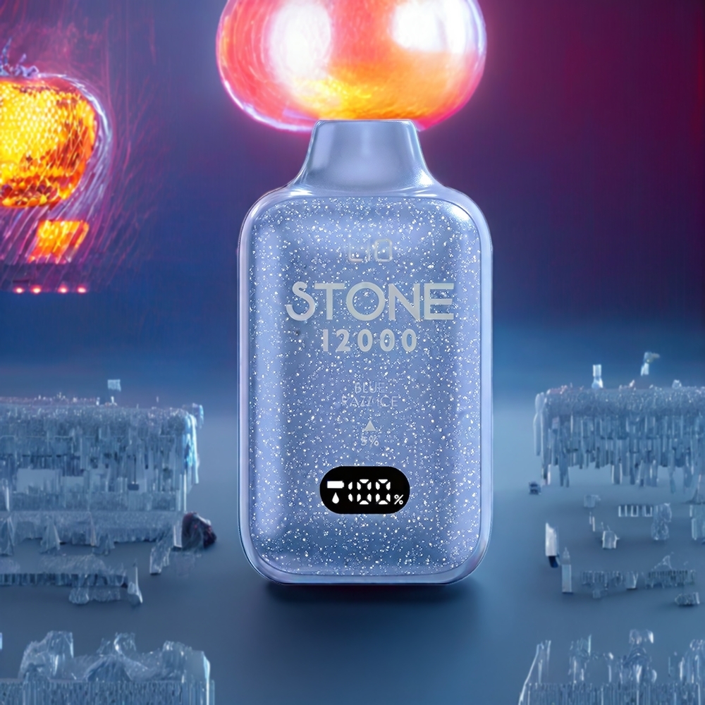 LIO Stone 12000 Puffs 18ML 550mAh Disposable Vape Blue Razz Ice New Zealand Wholesale
