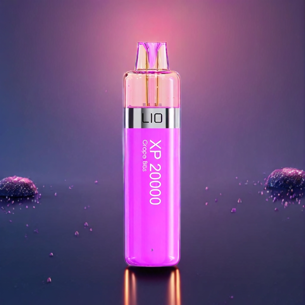 LIO XP 20000 Puffs New Zealand Wholesale Disposable Vape Grape Bliss 12ML 50mg 900mAh TYPE-C Adjustable Airflow