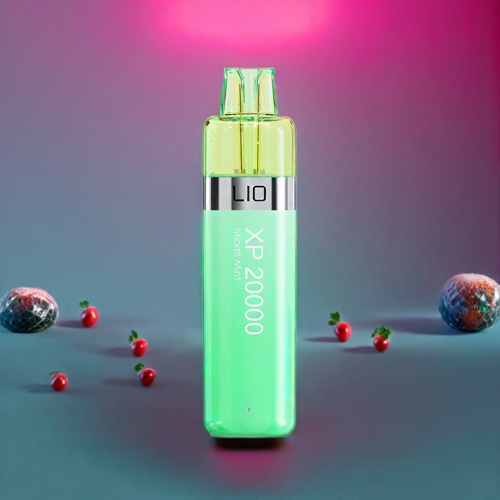 LIO XP 20000 Puffs New Zealand Wholesale Disposable Vape Miami Mint 12ML 900mAh Type-C Adjustable Airflow