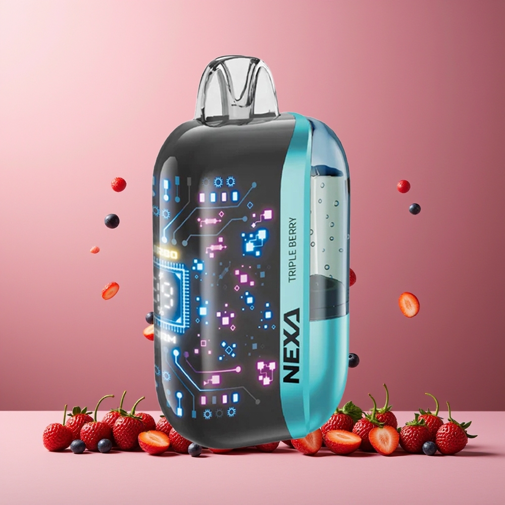 NEXA Ultra 50000 Puffs New Zealand Wholesale 20ml 800mah 5% Triple Berry Disposable Vape