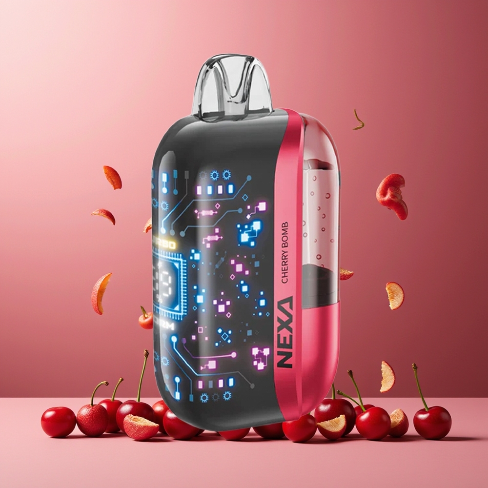 NEXA Ultra 50000 Puffs New Zealand Wholesale Cherry Bomb Disposable Vape 20ml 800mah 5% Nicotine Type-C