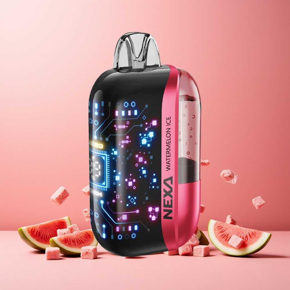NEXA Ultra 50000 Puffs New Zealand Wholesale Disposable Vape Watermelon Ice 20ml 800mAh Type-C 5% Nicotine
