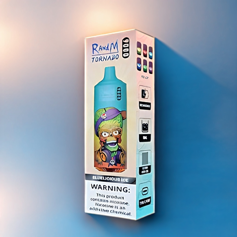 Bluelcious Ice Fumot Randm Tornado 9000 Puffs New Zealand Wholesale