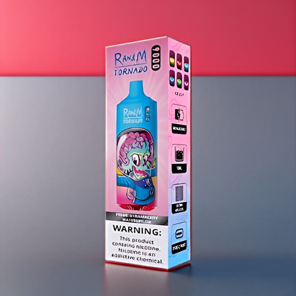 Fumot Randm Tornado 9000 Puffs New Zealand Wholesale Vape Prime Strawberry Watermelon