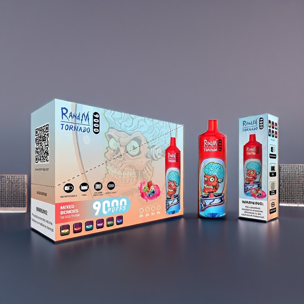 Fumot Randm Tornado NZ Wholesale Mixed Berries 9000 Puffs