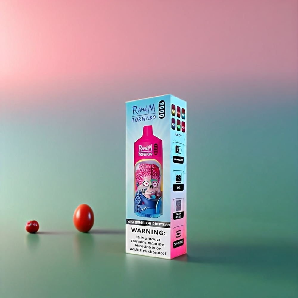 Fumot Randm Tornado NZ Wholesale Watermelon Skittles 9000 Puffs Vape