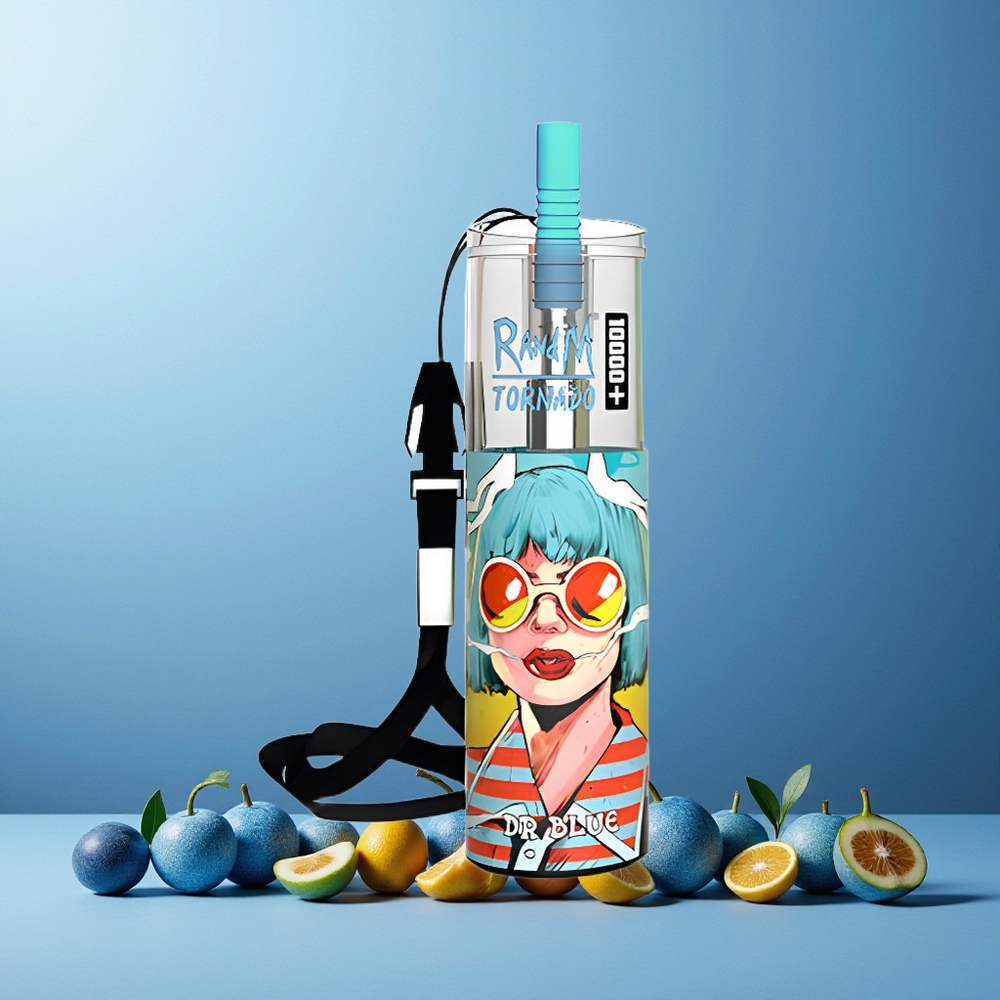 RandM Fumot Original Tornado 10000 Plus Disposable Vape Dr Blue New Zealand Wholesale - 20ml Mesh Coil 850mAh Type-C RGB Lights 0%/2%/3%/5% Nicotine