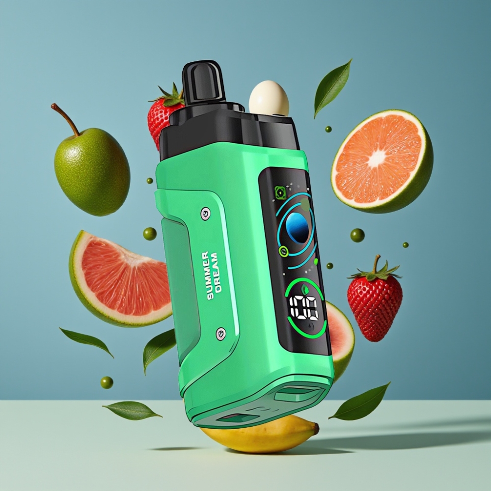 Razz Bar 45000 Puffs Disposable Vape Summer Dream New Zealand Wholesale 1.0 Ohm Mesh 650mAh Type-C
