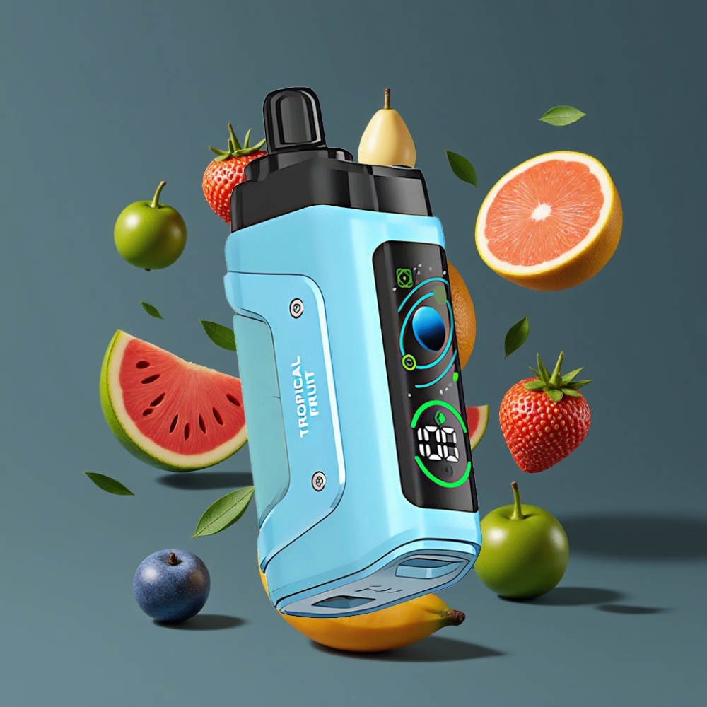 Razz Bar 45000 Puffs New Zealand Wholesale Adjustable Airflow 1.0 Ohm Mesh Coil Tropical Fruit Disposable Vape