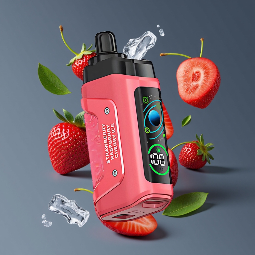 Razz Bar 45000 Puffs New Zealand Wholesale Disposable Vape Strawberry Cherry Ice 650mAh Type-C Rechargeable