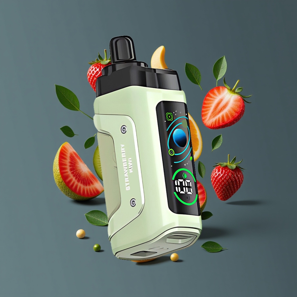 Razz Bar 45000 Puffs New Zealand Wholesale Disposable Vape Strawberry Kiwi 1.0 Ohm Mesh 650mAh Type-C