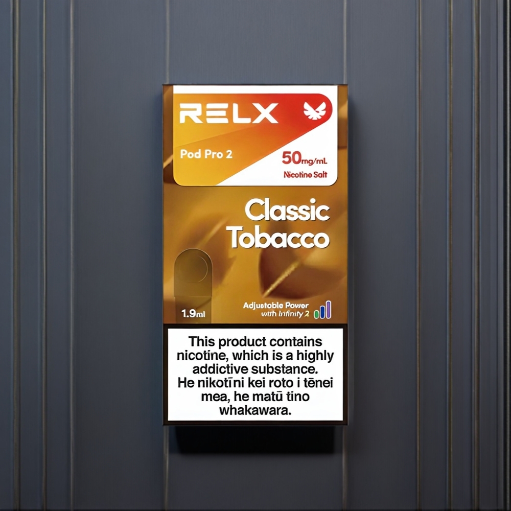 Relx Pod Pro 2 New Zealand Wholesale Classic Tobacco