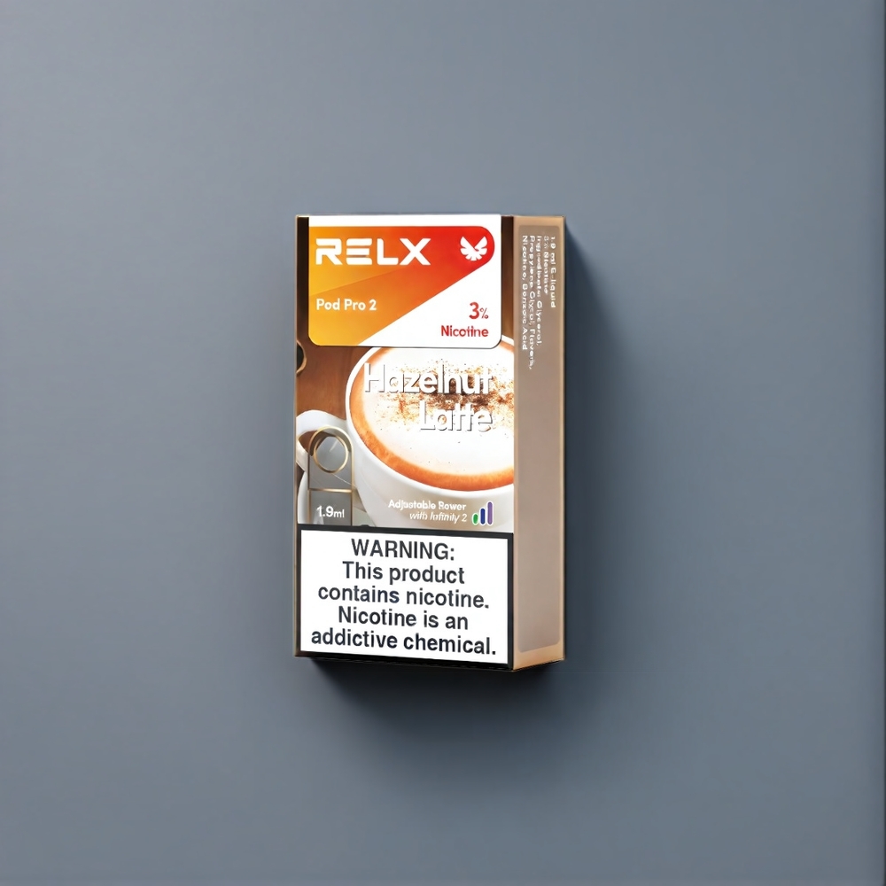 Relx Pod Pro 2 Vape New Zealand Wholesale Hazelnut Latte