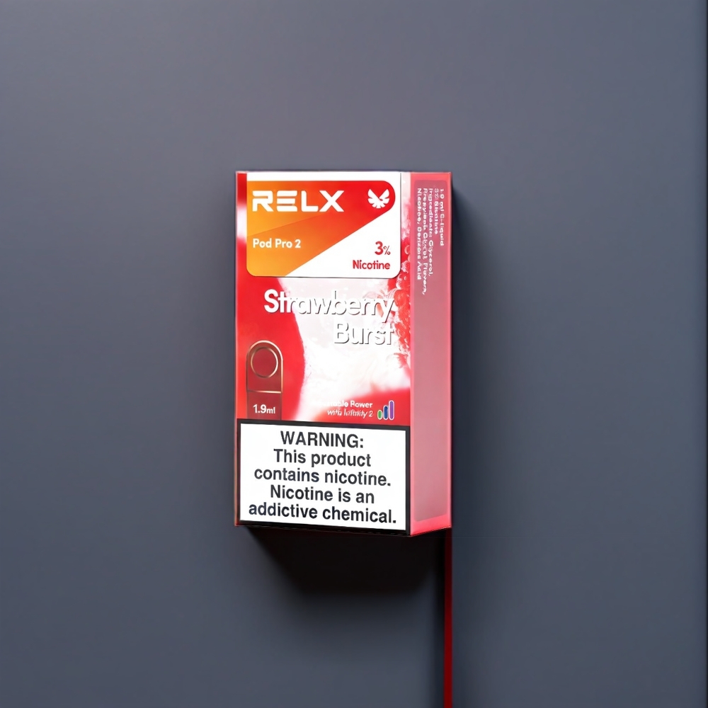 Relx Pod Pro 2 Vape Strawberry Burst New Zealand Wholesale Premium Flavor Experience