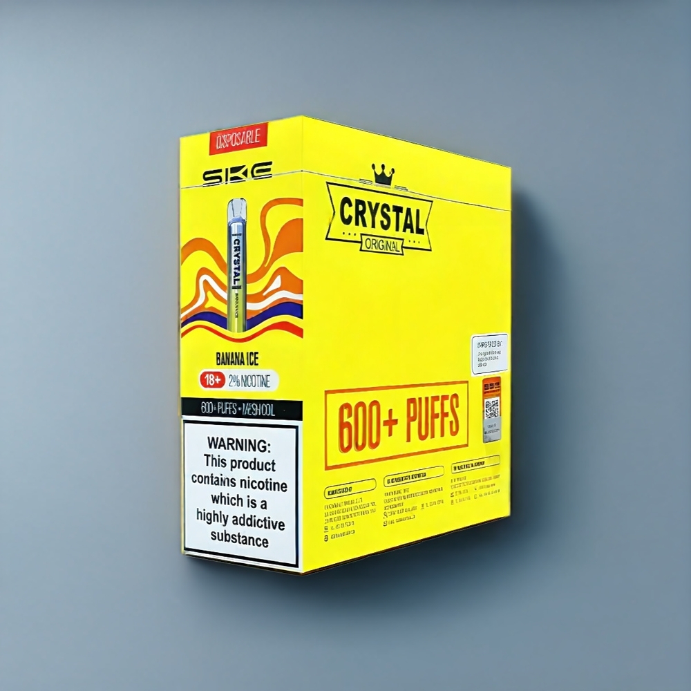 Ske Crystal Bar 600 New Zealand Wholesale Banana Ice