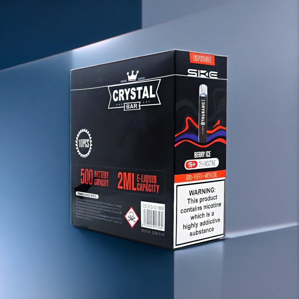 Ske Crystal Bar 600 New Zealand Wholesale Berry Ice