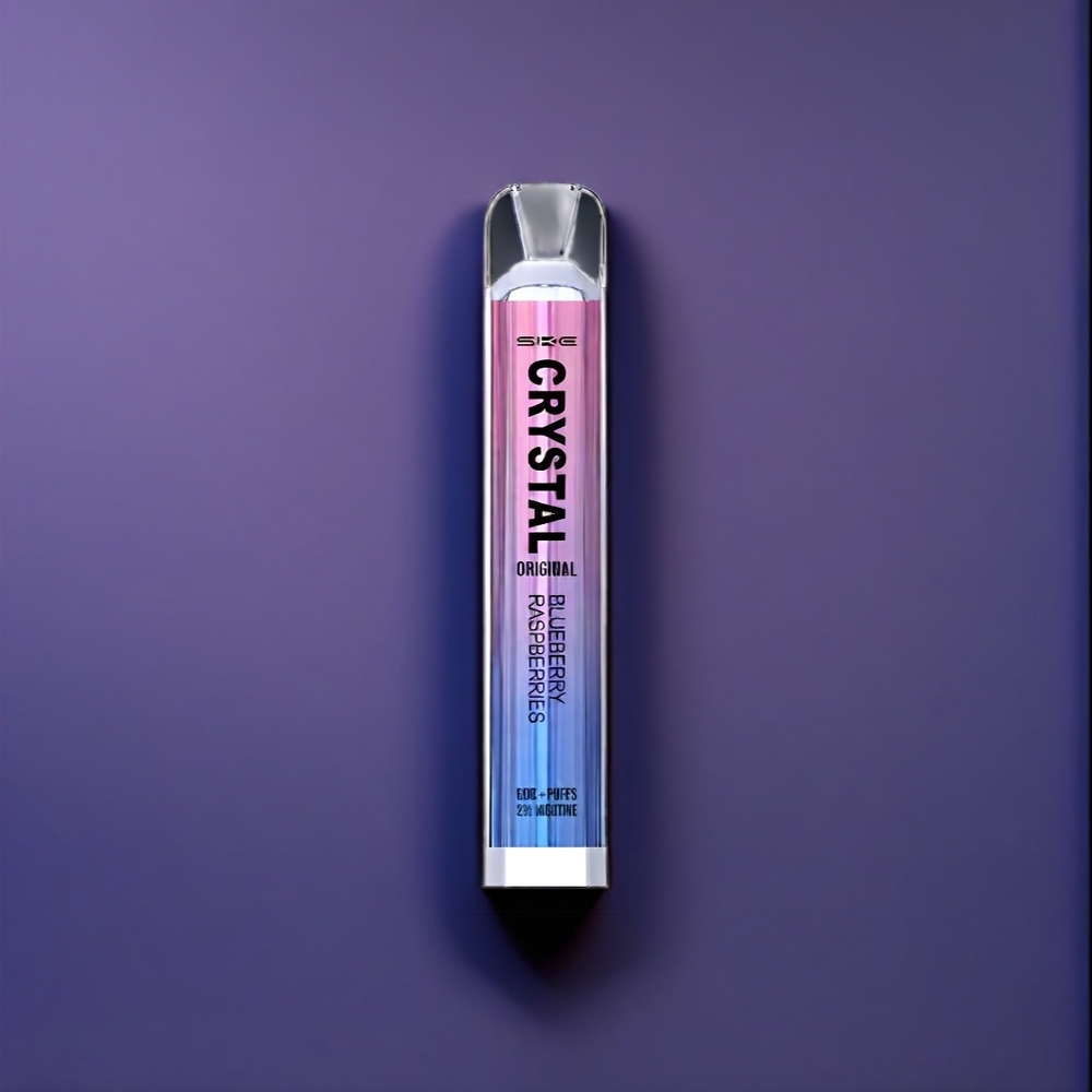 Ske Crystal Bar 600 New Zealand Wholesale Blueberry Raspberry Vape