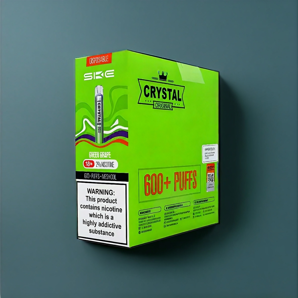Ske Crystal Bar 600 New Zealand Wholesale Green Grape
