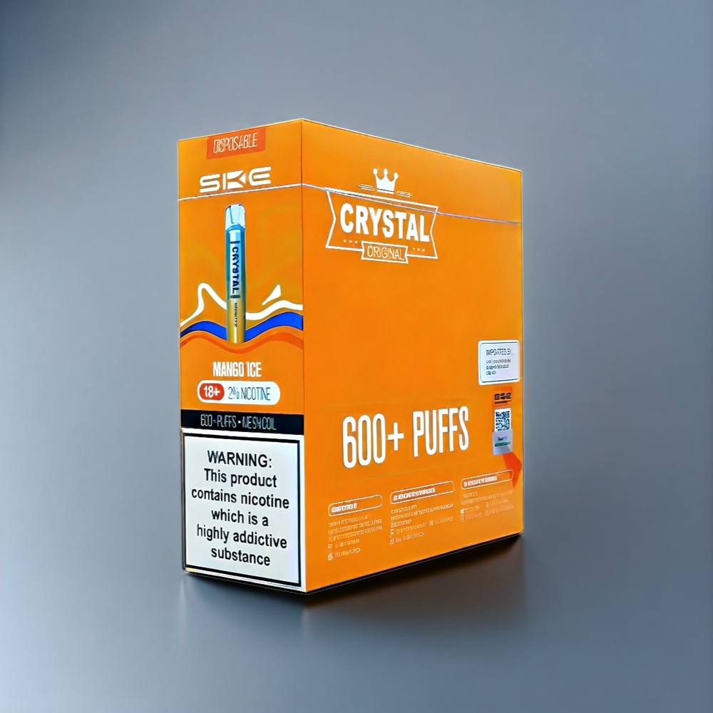 Ske Crystal Bar 600 New Zealand Wholesale Mango Ice