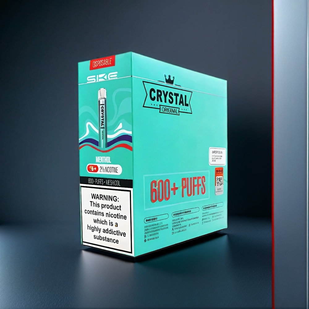 Ske Crystal Bar 600 New Zealand Wholesale Menthol Vape