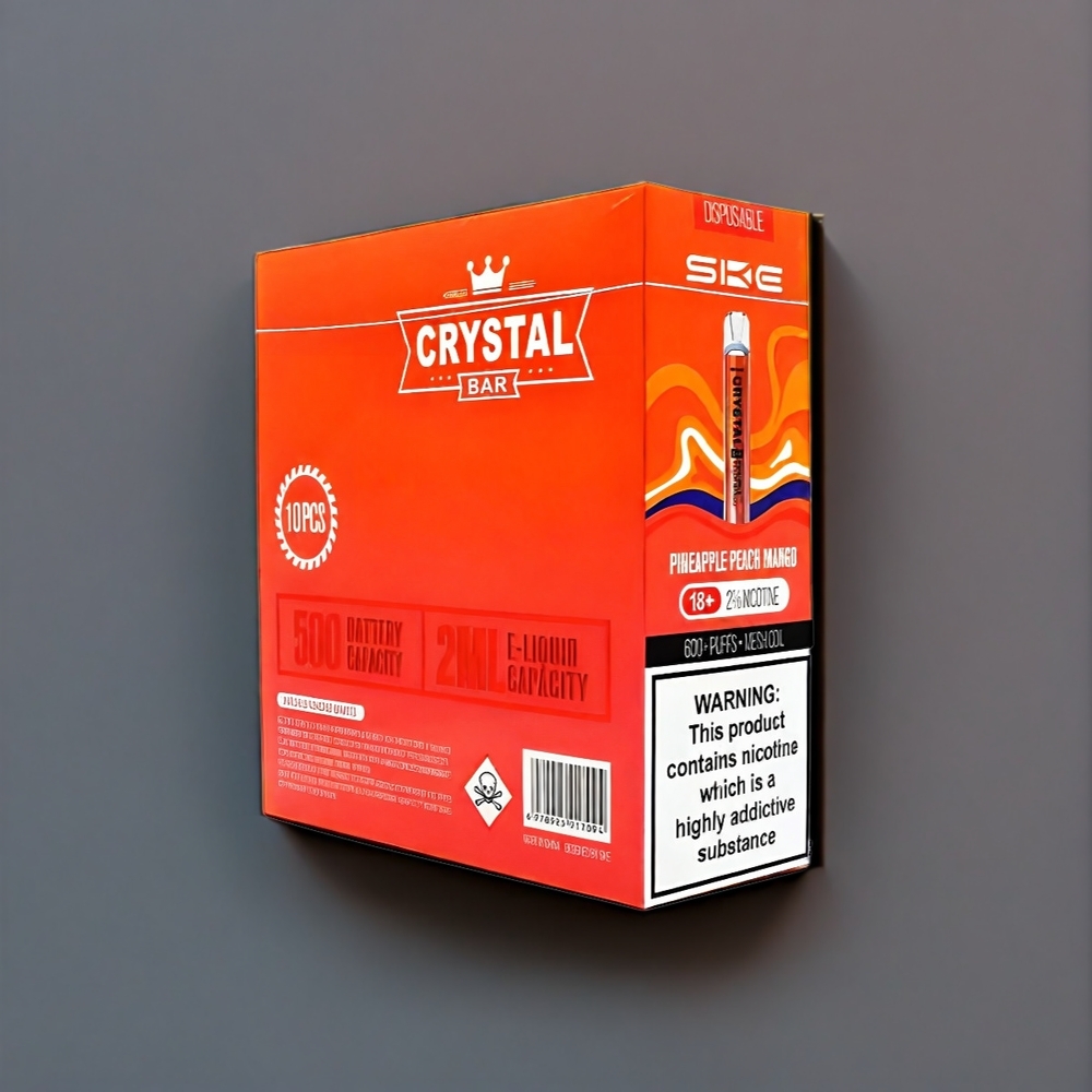 Ske Crystal Bar 600 New Zealand Wholesale Pineapple Peach Mango