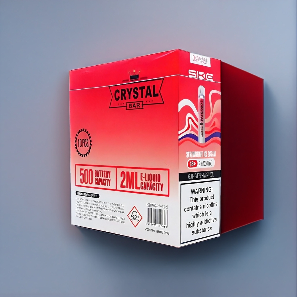 Ske Crystal Bar 600 New Zealand Wholesale Strawberry Ice Cream