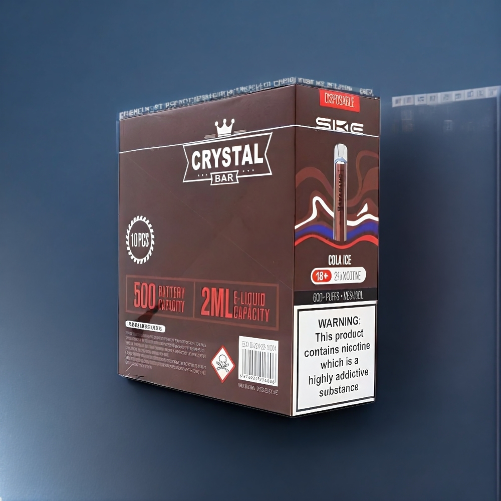 Ske Crystal Bar 600 Vape Cola Ice New Zealand Wholesale