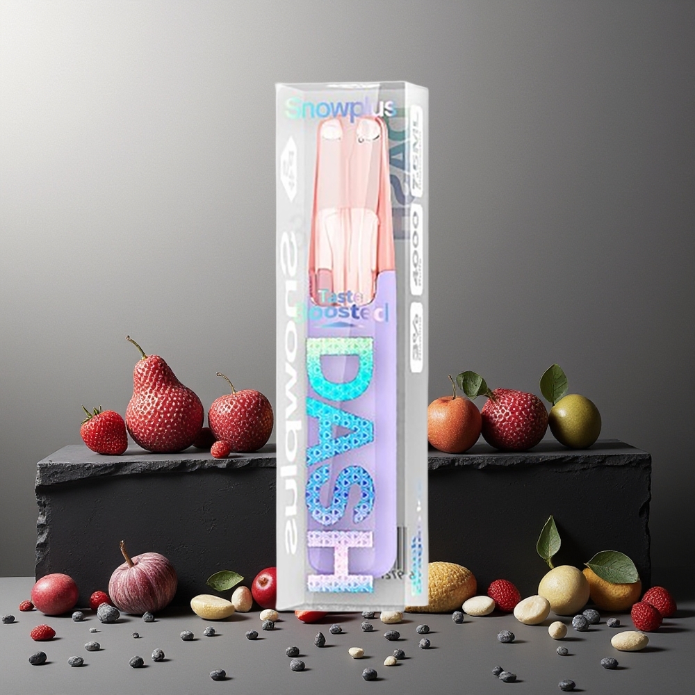 Snowplus Dash 4000 Puffs 7.5ml 530mAh Ceramic Disposable Device Black Dragon Ice New Zealand Wholesale