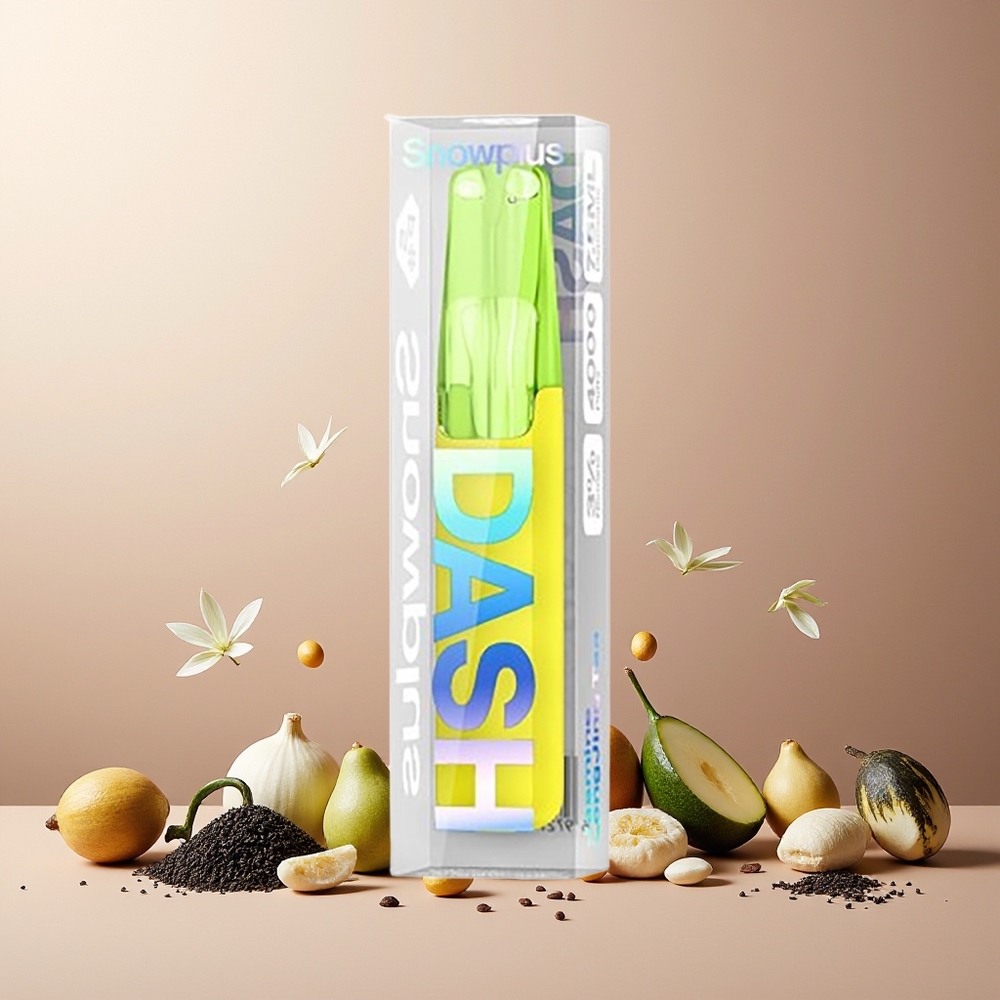 Snowplus Dash 4000 Puffs 7.5ml 530mAh Ceramic Disposable Device Jasmine Longjing Tea New Zealand Wholesale