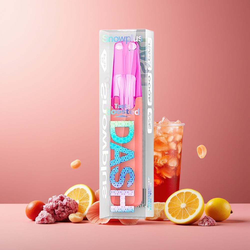 Snowplus Dash 4000 Puffs Disposable Device Hibiscus Ice Tea 7.5ml 530mAh Ceramic New Zealand Wholesale