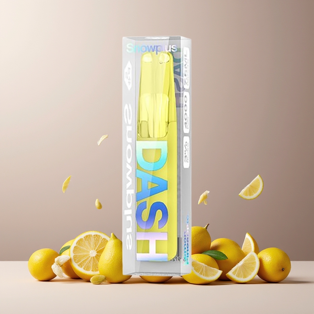 Snowplus Dash 4000 Puffs Disposable Device Lemon Pineapple 530mAh Ceramic Atomizer 7.5ml 3%/5% Nicotine New Zealand Wholesale