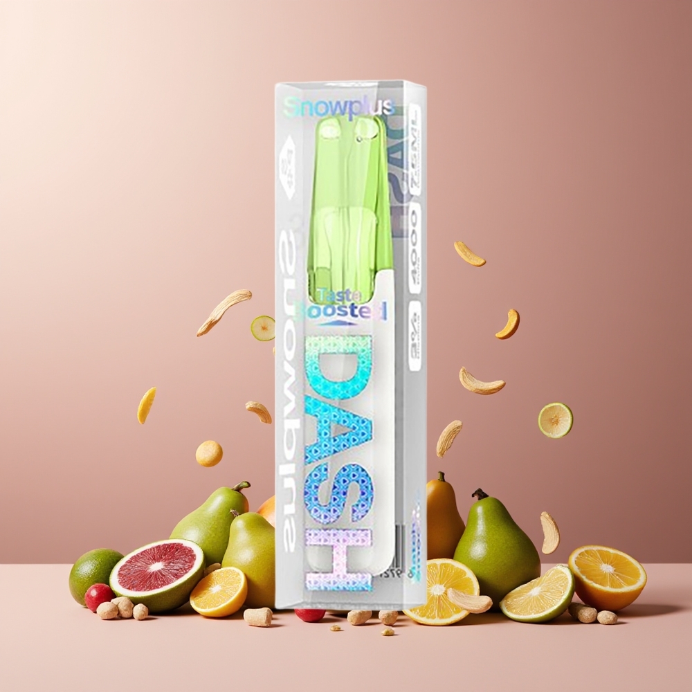 Snowplus Dash 4000 Puffs Disposable Device Matcha Smoothie New Zealand Wholesale Ceramic 7.5ml 3% 5%