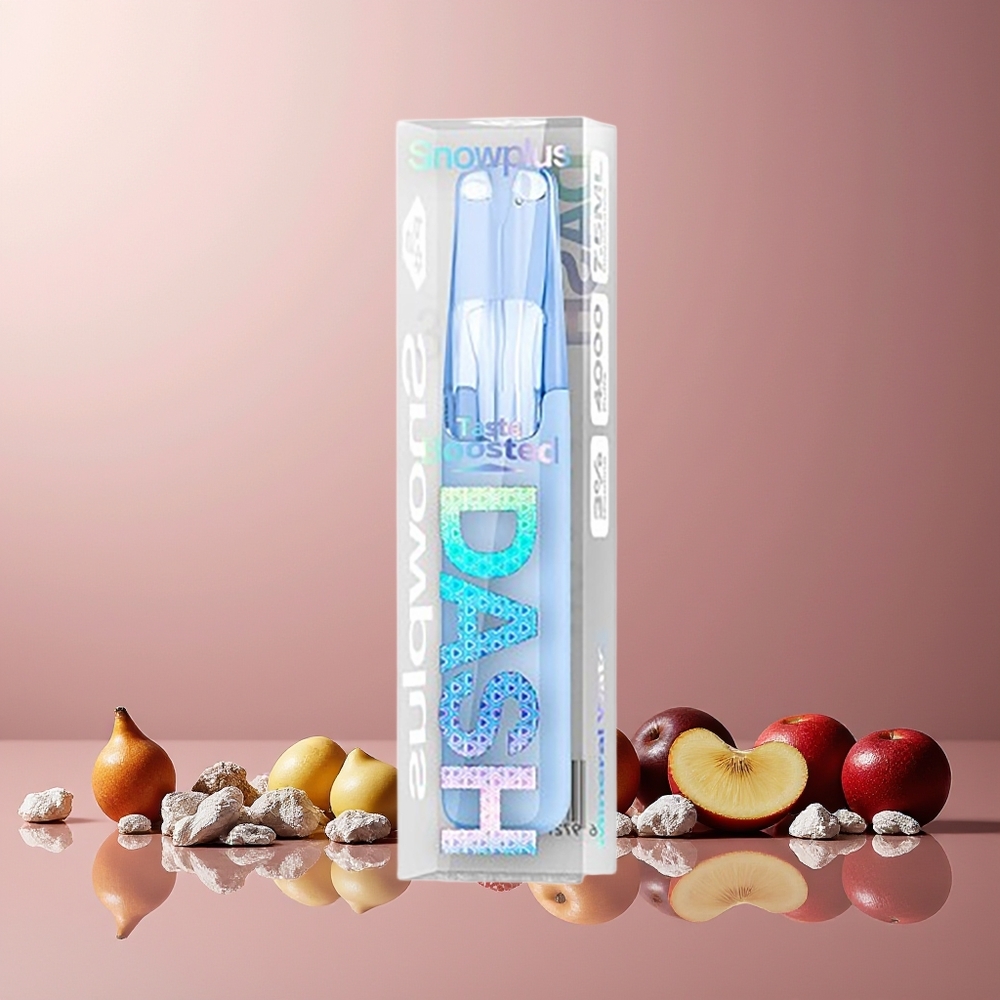 Snowplus Dash 4000 Puffs New Zealand Wholesale Disposable Device (7.5ml, 530mAh, 3%/5% Nicotine, Ceramic Atomizer) Mineral Water