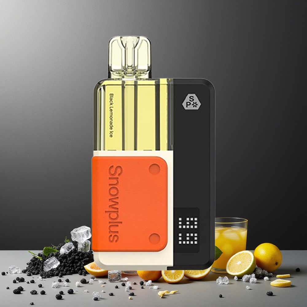 Snowplus Swift 5000 Puffs 1000mAh Dual Mesh Prefilled Pod Kit Black Lemonade Ice New Zealand Wholesale