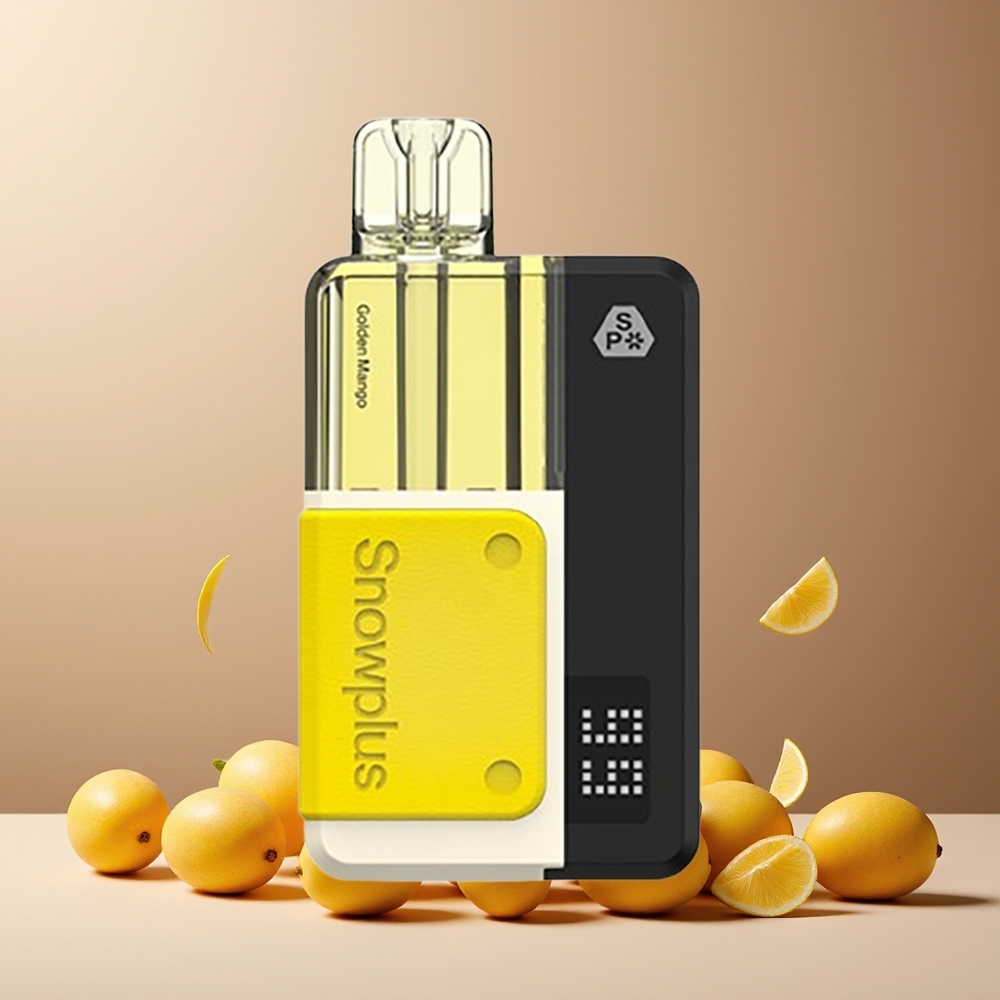 Snowplus Swift 5000 Puffs Dual Mesh 1000mAh Prefilled Pod Kit Golden Mango New Zealand Wholesale