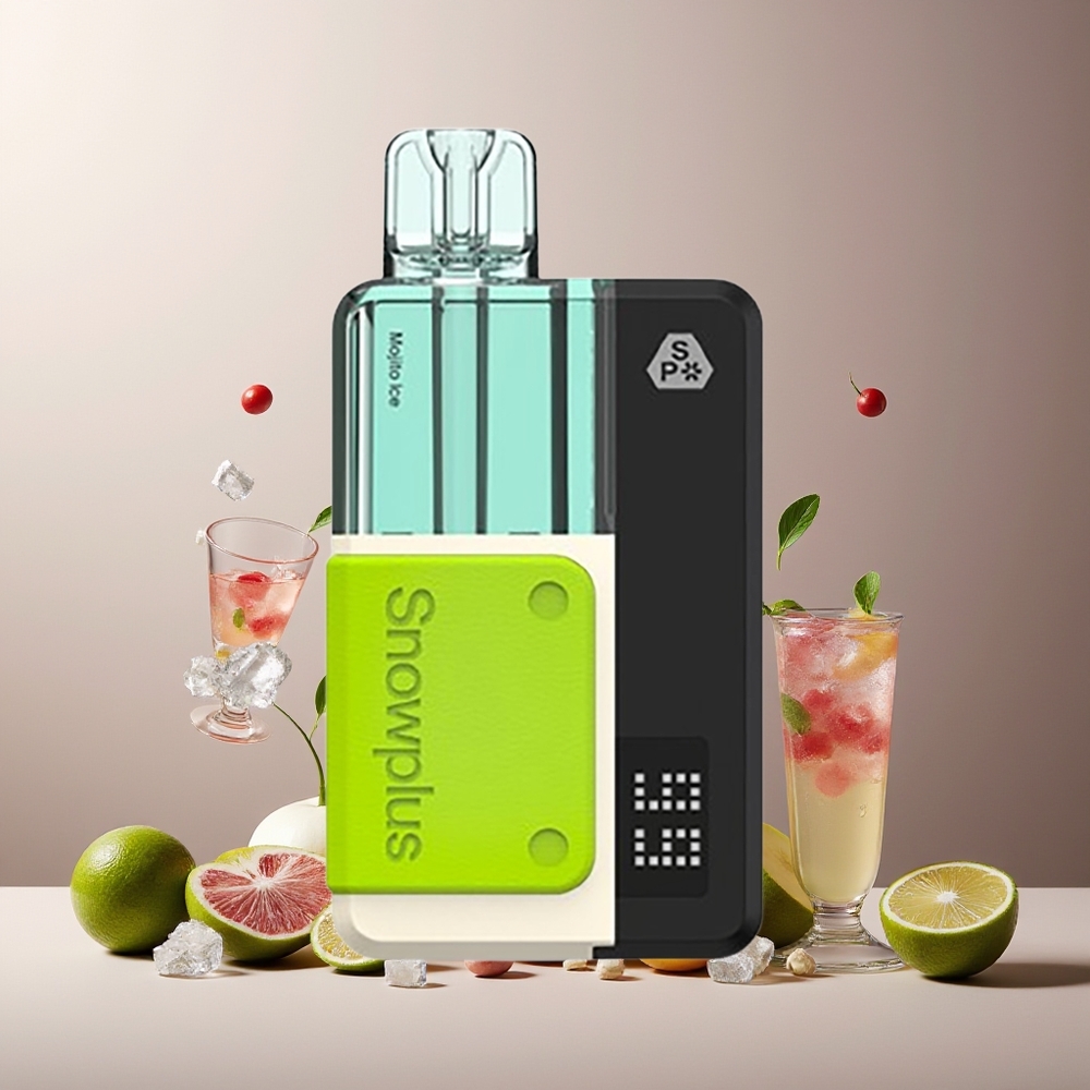 Snowplus Swift 5000 Puffs New Zealand Wholesale Mojito Ice Prefilled Pod Kit 2% Nicotine 1000mAh Dual Mesh