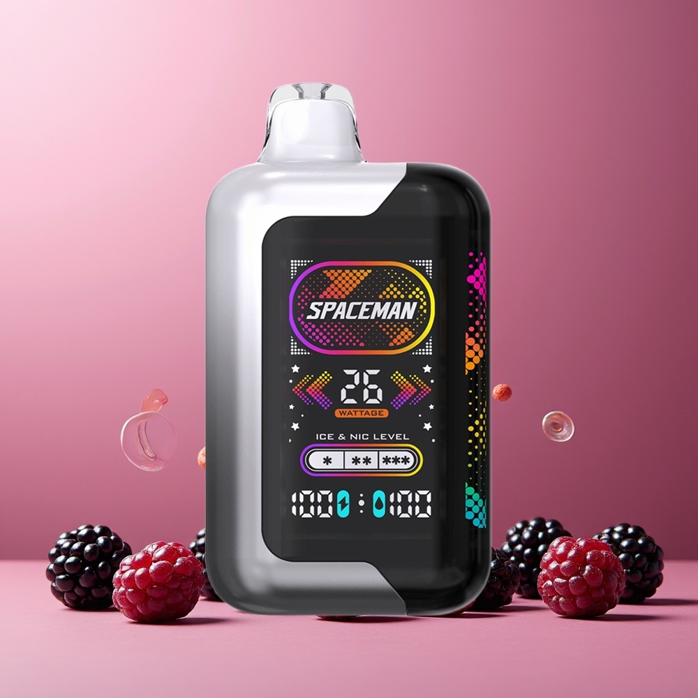 SPACEMAN SP40000 20ml 1000mAh 50mg Blackberry Razz Disposable Vape New Zealand Wholesale