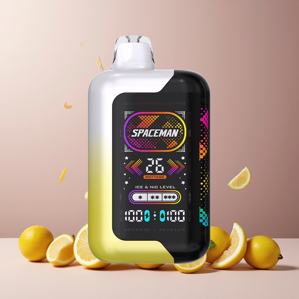 SPACEMAN SP40000 New Zealand Wholesale 20ml 1000mAh 50mg Lemon Pop Disposable Vape