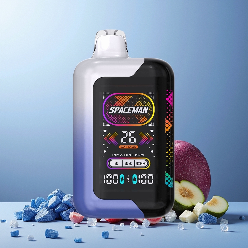 SPACEMAN SP40000 New Zealand Wholesale Disposable Vape 1000mAh 20ml Blue Razz Ice