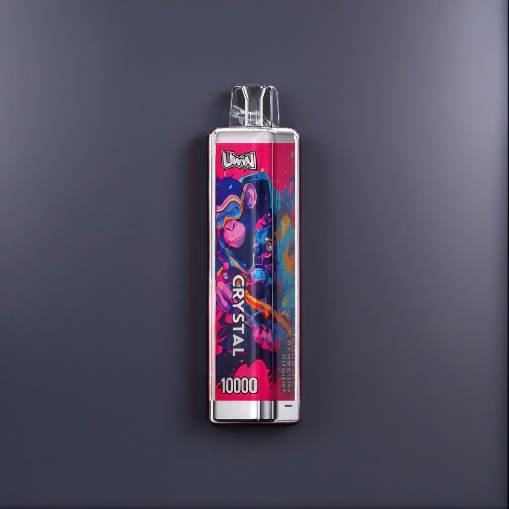 Uwin Crystal New Zealand Wholesale 10000 Puffs Strawberry Cranberry Cherry Vape