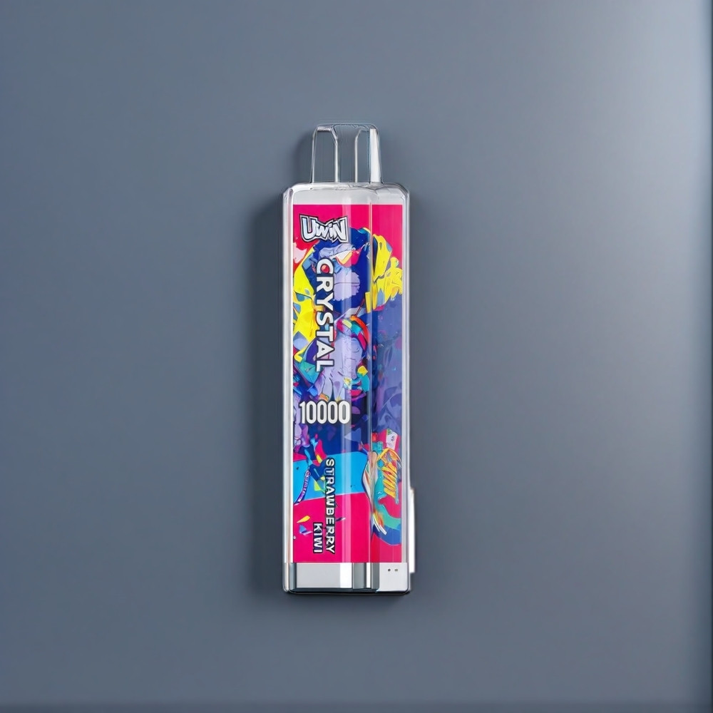 Uwin Crystal New Zealand Wholesale 10000 Puffs Strawberry Kiwi Vape