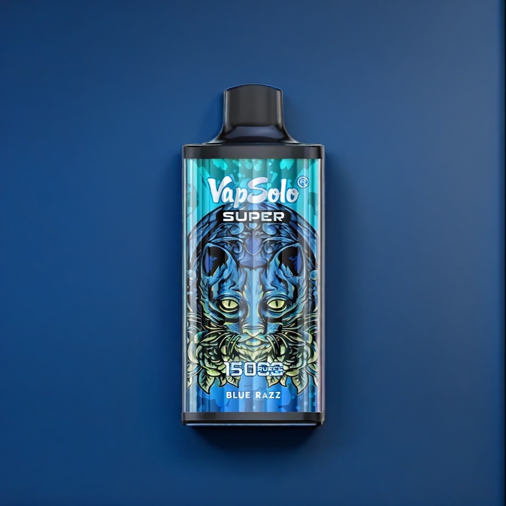 Vapsolo New Zealand Wholesale Super 15000 Puffs Blue Razz Vape