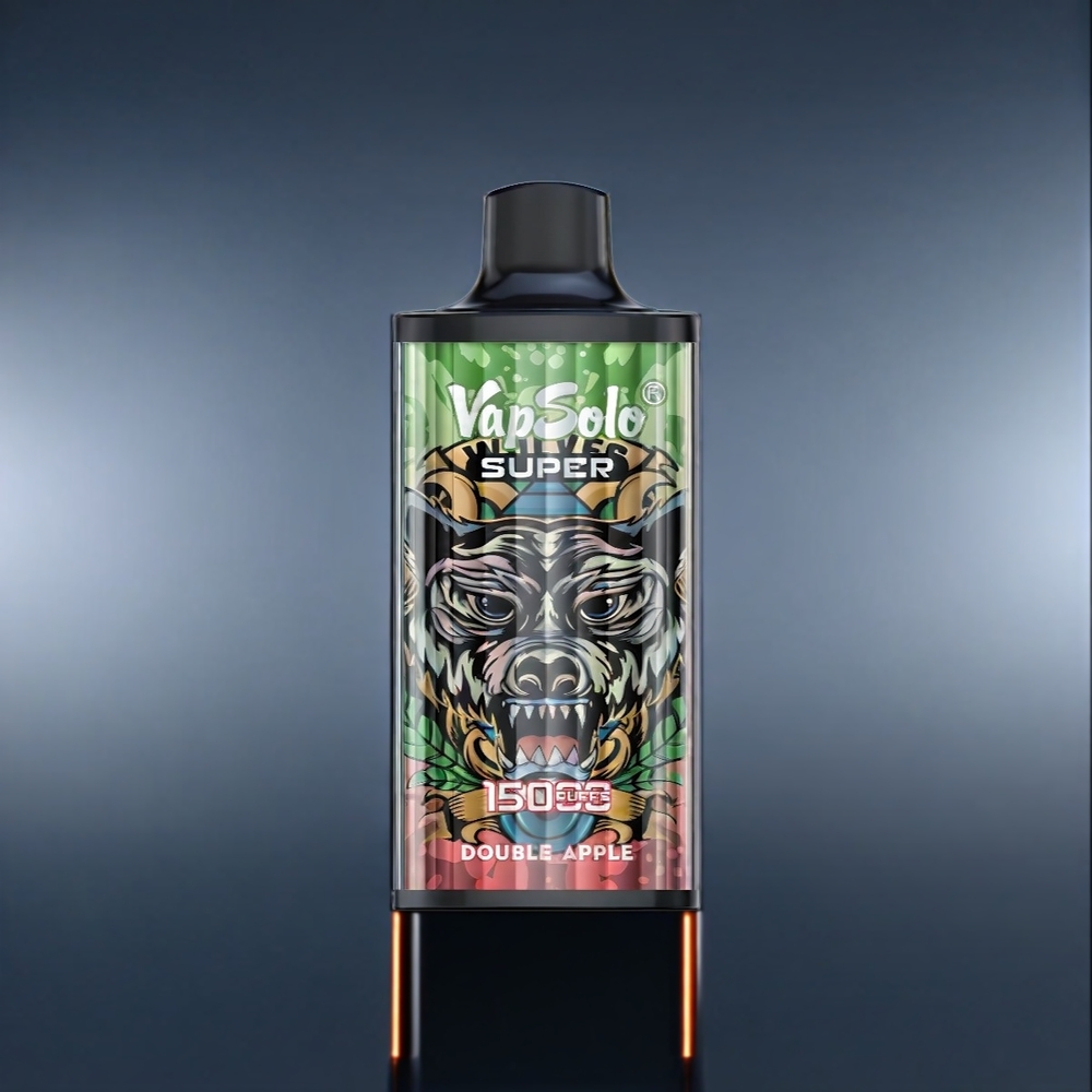 Vapsolo New Zealand Wholesale Super 15000 Puffs Double Apple Vape