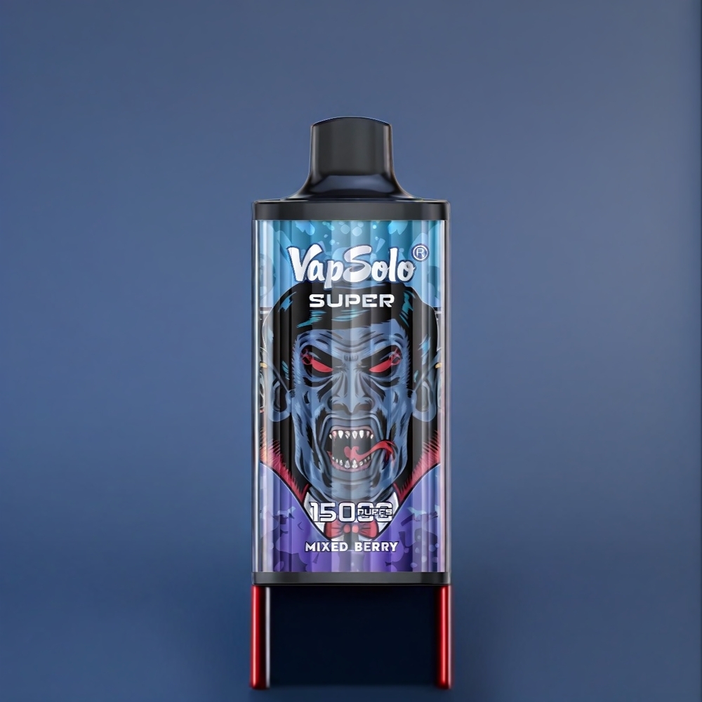 Vapsolo New Zealand Wholesale Super 15000 Puffs Mixed Berries Vape