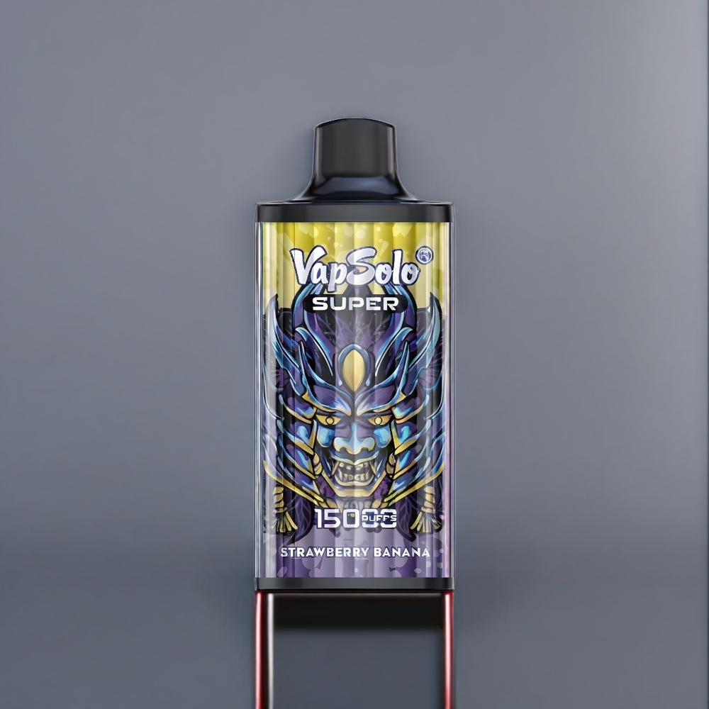 Vapsolo New Zealand Wholesale Super Strawberry Banana 15000 Puffs