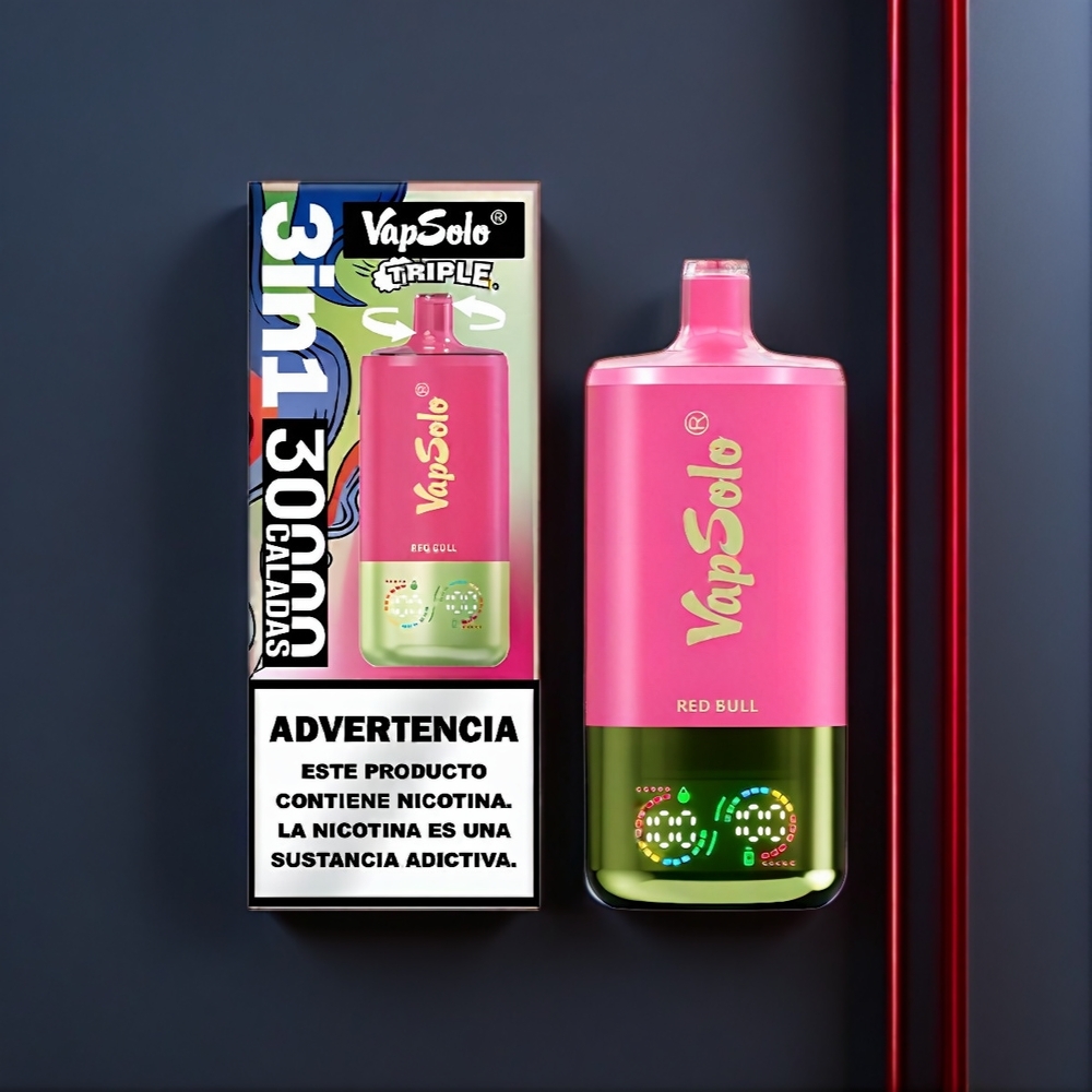 Vapsolo Tripe New Zealand Wholesale Red Bull 30000 Puffs